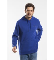 Süperlife Kapşonlu Uzun Kollu Baskılı Dar Kalıp İnce Erkek Sweatshirt SPR 2019K61 (Saks)