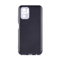 Xiaomi Poco M5S Kılıf Zore Shining Simli Silikon Kılıf (Siyah)