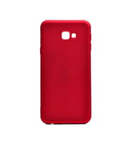 Samsung Galaxy J4 Plus Kılıf Soft Mat Premier Case (Kırmızı)