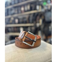 TRG POLO 4 CM DERİ ERKEK KEMERİ (Taba)