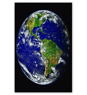 Cakapuzzle Dünyamız Puzzle Yapboz MDF (Ahşap) (500 Parça)