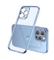 Apple iPhone 13 Pro Kılıf Zore Mat Gbox Kılıf (Mavi)