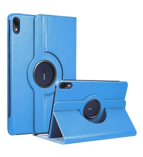 Microsonic Huawei MatePad 11 2023 Kılıf 360 Rotating Stand Deri Siyah (Mavi)