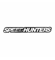 Speed Hunters Sticker siyah 25x3 CM (Siyah-Siyah)