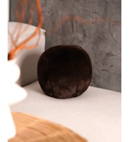 Peluş Top Yastık (K.Kahve)