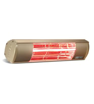 Goldsun Aqua GSA15 1500W Suya Dayanıklı Dış Mekan Kumandasız Elektrikli Infrared Isıtıcı (Bej)