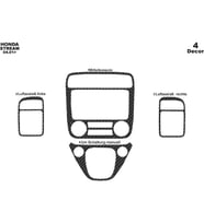 Meriç® Honda Stream Ön Torpido Kaplama Maun 4 Parça 2001-2005 (Karbon)