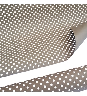 KRAFT AMBALAJ KAĞIDI PUANTİYELİ 70X100 cm 70 gr. 10 ADET RENK SEÇENEKLİ (Beyaz)