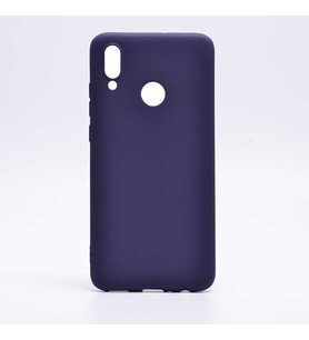 Huawei P Smart 2019 Kılıf Soft Mat Premier Case (Lacivert)