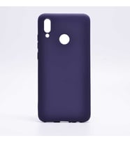 Huawei P Smart 2019 Kılıf Soft Mat Premier Case (Lacivert)