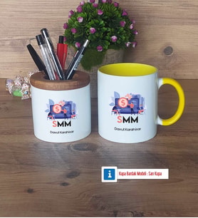Mali Müşavir Kalemlik, Kupa Bardak T Kişiye Özel HediyeMuhasebeciler Günü Hediyesi (Model 10)