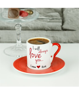 I Will Always Love You Kahve Fincanı