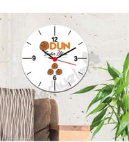 Odun Tasarım Duvar Saati