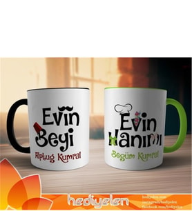 Evin Beyi - Evin Hanımı Kupa Bardak