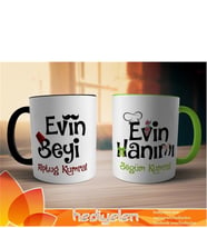 Evin Beyi - Evin Hanımı Kupa Bardak