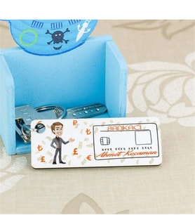 Bankacı Kart Tasarım Anahtarlık