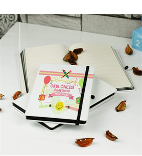 Okul Öncesi Öğretmenine Hediye Defter