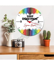 Süper Öğretmen Duvar Saati