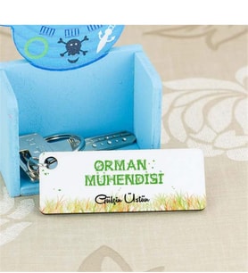 Orman Mühendisi Anahtarlık