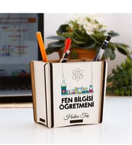 Fen Bilgisi Öğretmenine Hediye Kalemlik