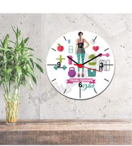 Pilates Eğitmeni Duvar Saati