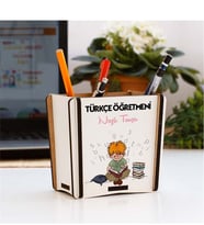 Türkçe Öğretmenine Hediye Çocuk Tasarım Kalemlik