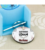 Gastronomi Uzmanı Anahtarlık