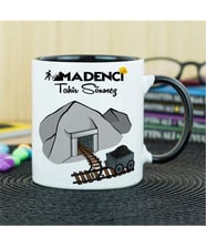 Madenci Kupa Bardak - Siyah