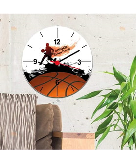 Basketbol Antrenörü Duvar Saati