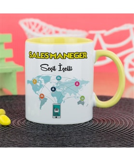 Sales Maneger Kupa Bardak - Sarı
