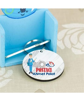 Postacı Anahtarlık