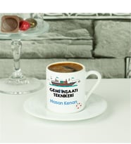 Gemi İnşaatı Teknikeri Kahve Fincanı