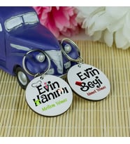 Evin Hanımı - Evin Beyi Anahtarlık