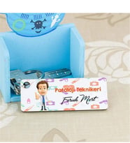Patoloji Teknikeri Anahtarlık