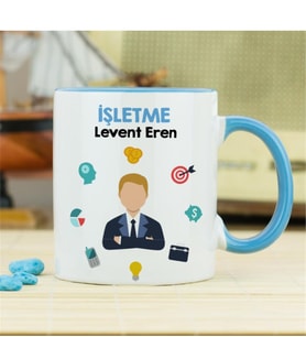 İşletme Kupa Bardak - Mavi