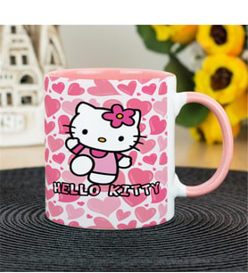 Hello Kitty Kupa Bardak - Pembe