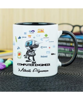 Bilgisayar Mühendisi Kupa Bardak