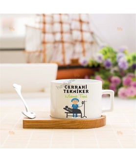 Cerrahi Tekniker Stantlı Fincan