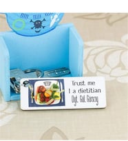 Trust Me I Am A Dietitian Anahtarlık