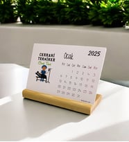 2025 Cerrahi Tekniker Erkek Figür Masa Takvimi