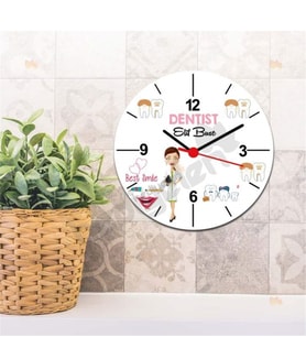 Dentist Duvar Saati