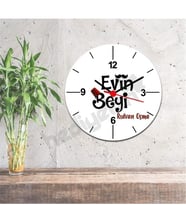 Evin Beyi Duvar Saati