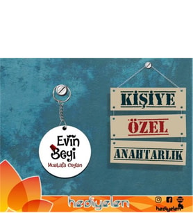 Evin Beyi Tasarımlı Anahtarlık
