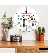 Sigortacı Duvar Saati