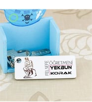 Felsefe Öğretmenine Hediye Düşünen Adam Anahtarlık