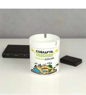 Coğrafya Öğretmenine Hediye Küllük