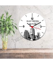 İnşaat Mühendisi Bina Tasarım Duvar Saati 001