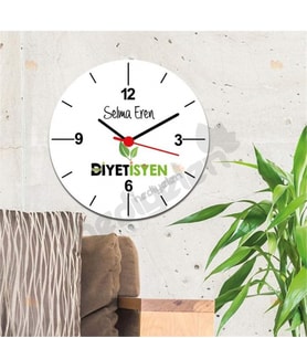 Diyetisyen Duvar Saati 003