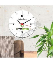 Diyetisyen Duvar Saati 003