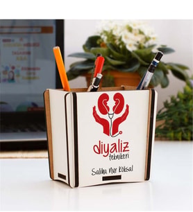 Diyaliz Teknikeri Kırmızı Tasarım Kalemlik 001